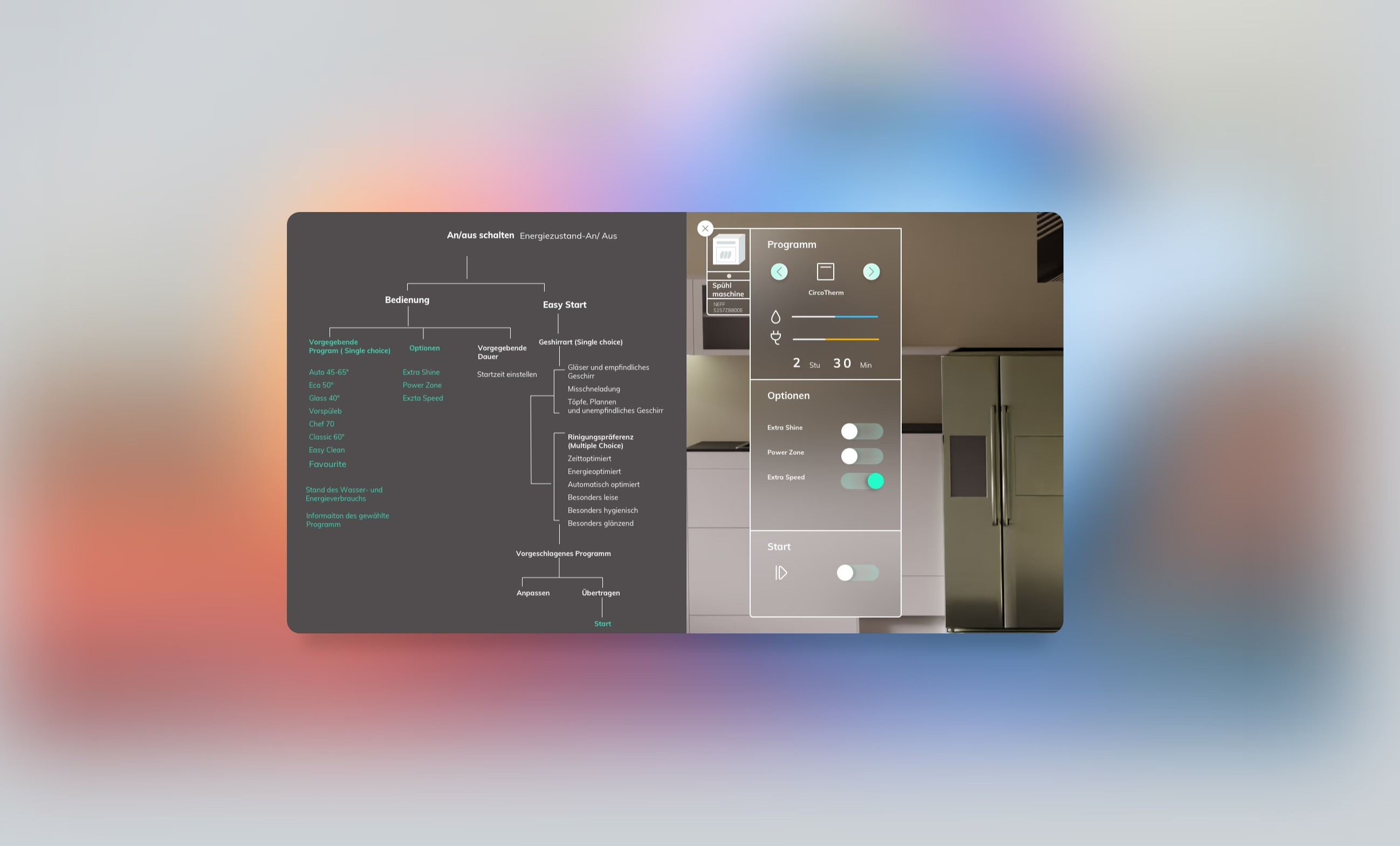Digital Twin VR interface